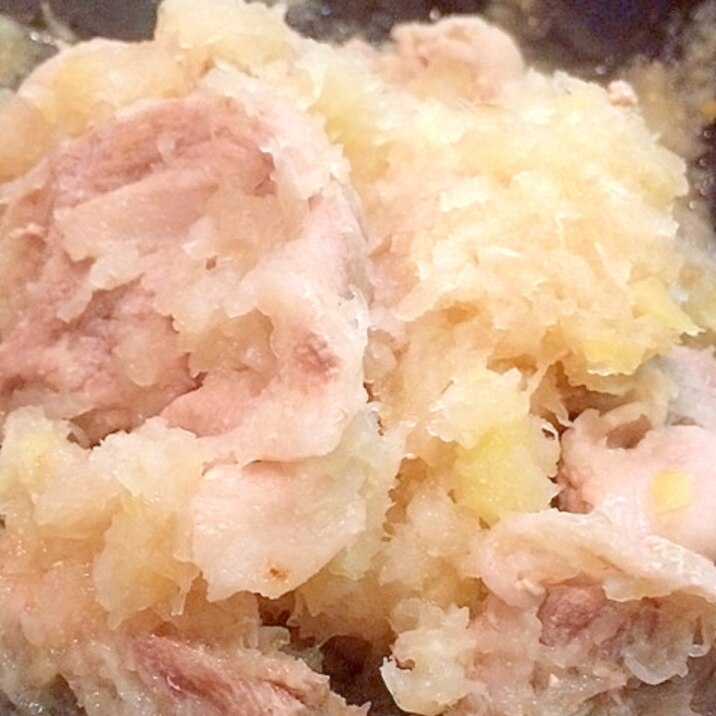 生姜がきいてる★豚肉のおろし煮